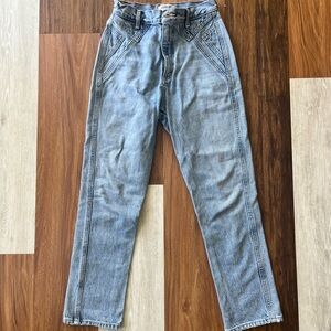Agolde Dorian Light Wash Cropped Jeans Size 24